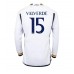 Real Madrid Federico Valverde #15 Voetbalkleding Thuisshirt 2023-24 Lange Mouwen